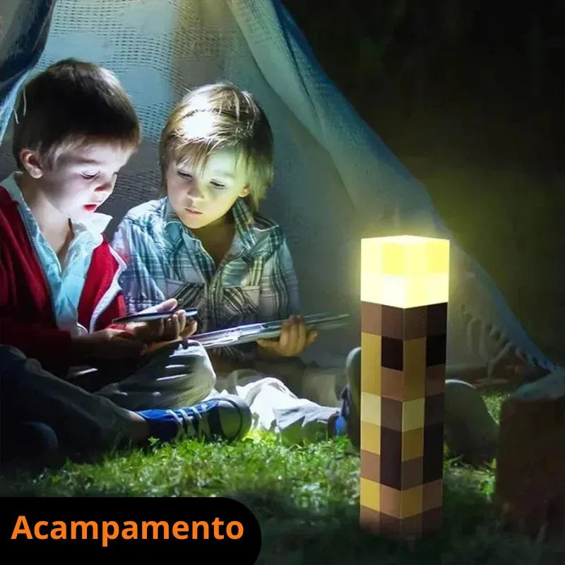 Itens Minecraft - Luminárias para Crianças