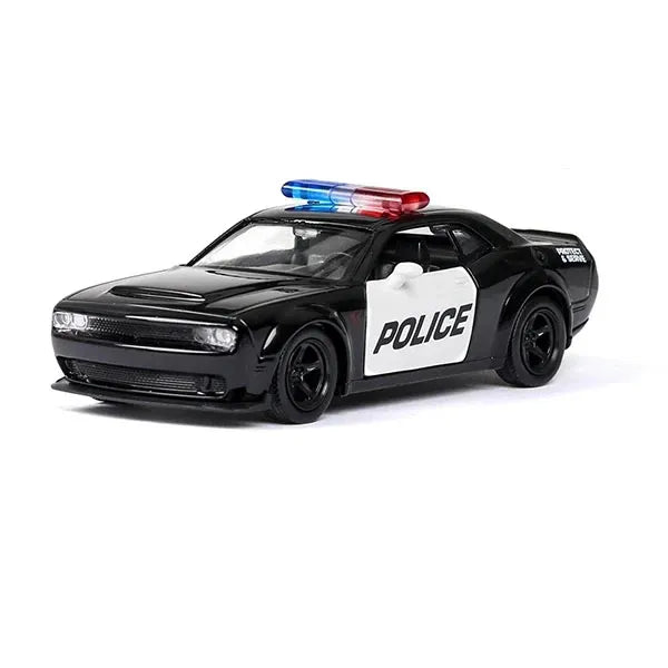 Miniatura Carro de Polícia - Lamborghini, Mustang, Dodge Challenger