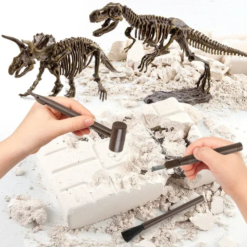 Kit Dinossauro Escavação Arqueológica