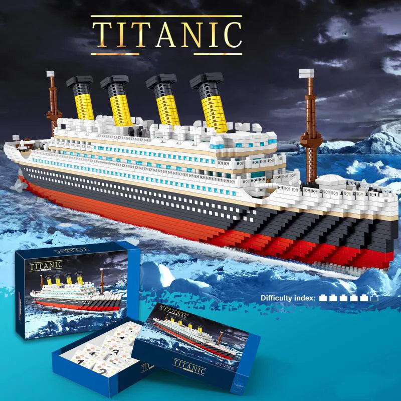 Lego Titanic - Construção Baseada em Fatos Reais