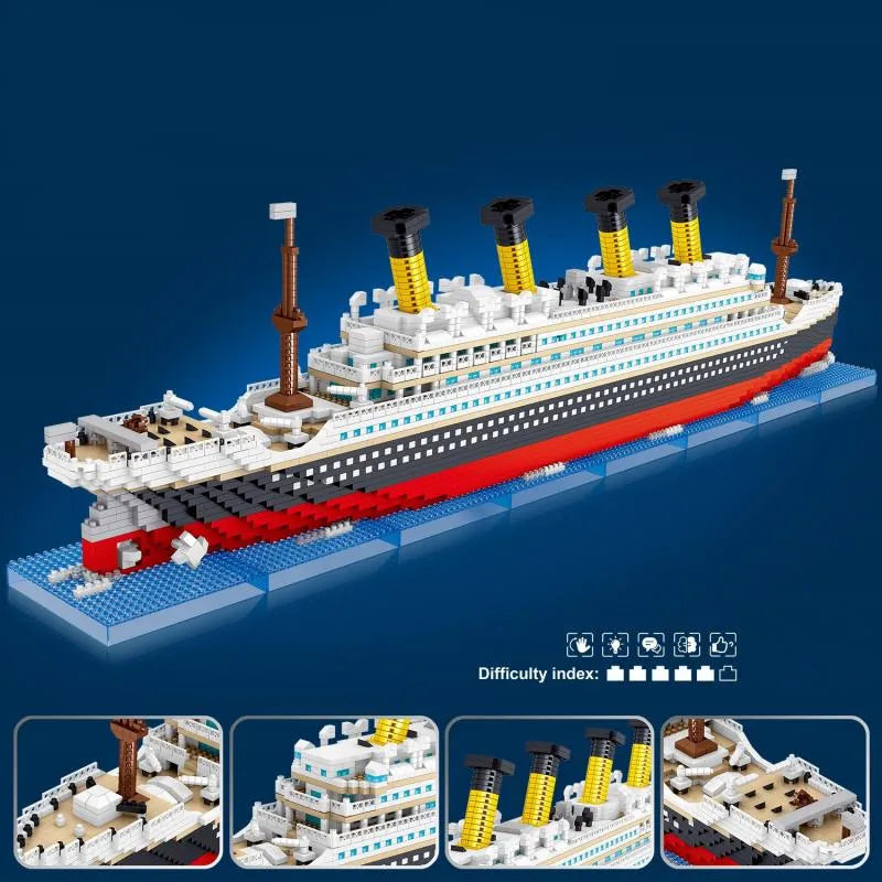 Lego Titanic - Construção Baseada em Fatos Reais